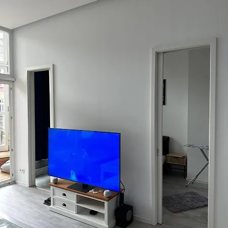 아파트 Relax-wohnung Mit Balkon Ueber Weisse Elster 라이프치히