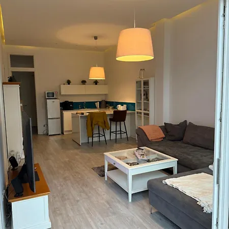 아파트 Relax-wohnung Mit Balkon Ueber Weisse Elster *