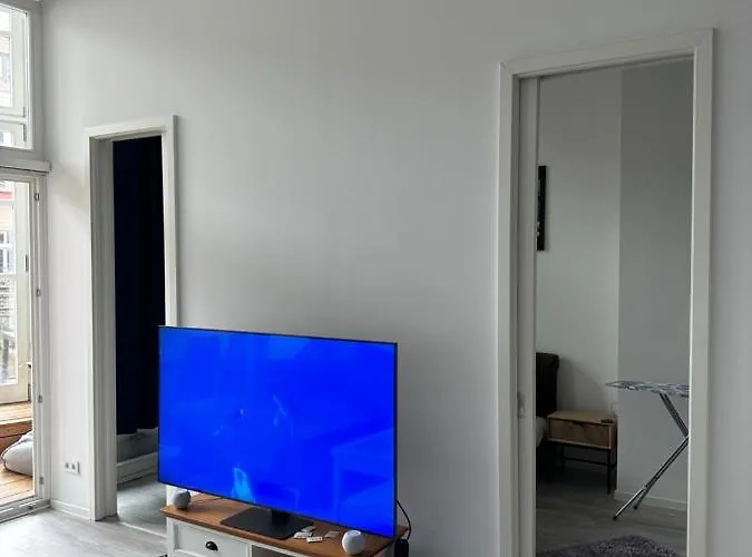 公寓 Relax-wohnung Mit Balkon Ueber Weisse Elster 莱比锡